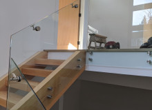 Interior stairs 12MM Clear